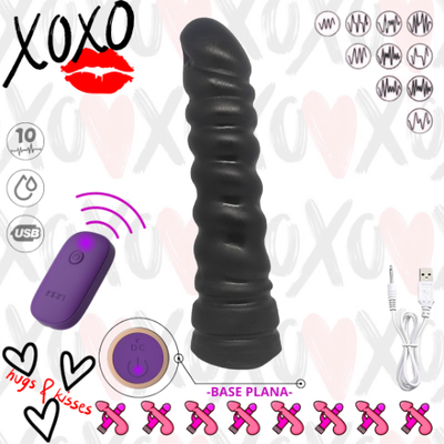 USB Dildo Vibrador XOXO TWISTER - SXT WiVibe® (10 func)