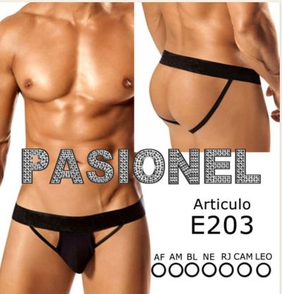Suspensor c/TIRAS - NEGRO - PS