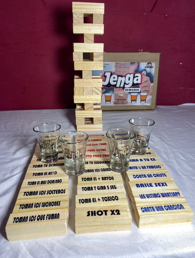 Juego JENGA DRINK