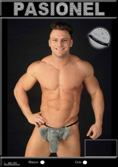 Tanga Less ELEFANTITO PELUCHE - GRIS - PS