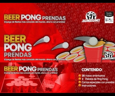Juego BEER PONG