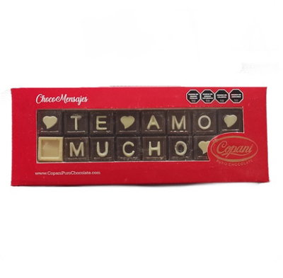 Choco Mensaje TE AMO MUCHO