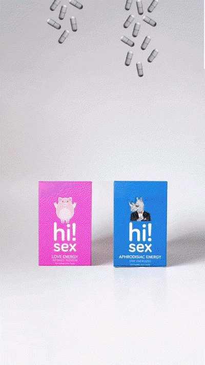 Blister Hi! SEX - APHRODISIAC ENERGY (x 2 Capsulas)