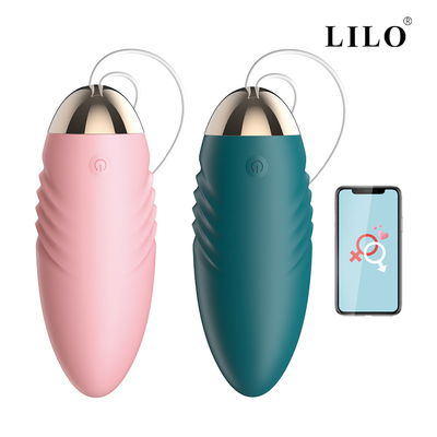 APP USB Egg Vibrador Inalambrico LILO (10 func)