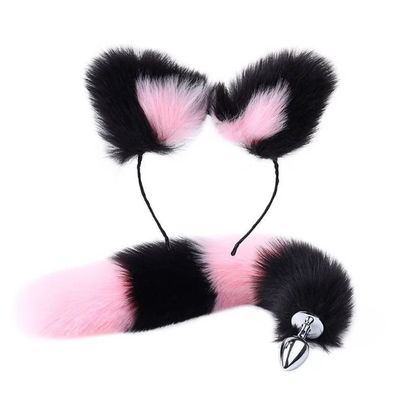 Kit FANTASIA Negro/Rosa (2 pcs)