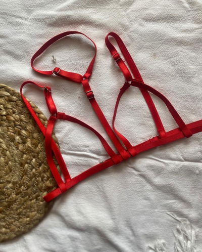 Arnes Corpiño CHOKER Rojo - AYS