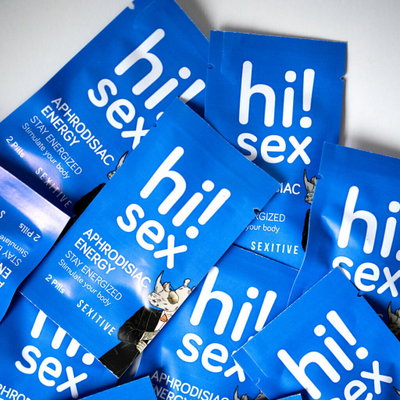 PACK 5 Blister Hi! SEX - APHRODISIAC ENERGY (x 2 Capsulas)