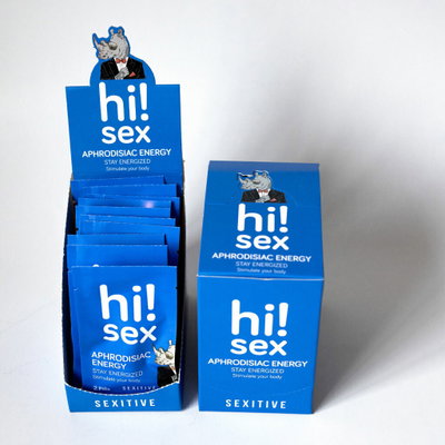 PACK 10 Blister Hi! SEX - APHRODISIAC ENERGY (x 2 Capsulas)