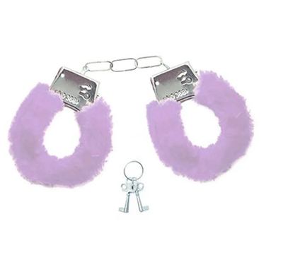 Esposas Metal y Peluche HANDCUFFS - LILA