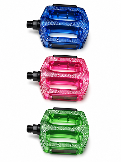 Pedales de colores 9/16