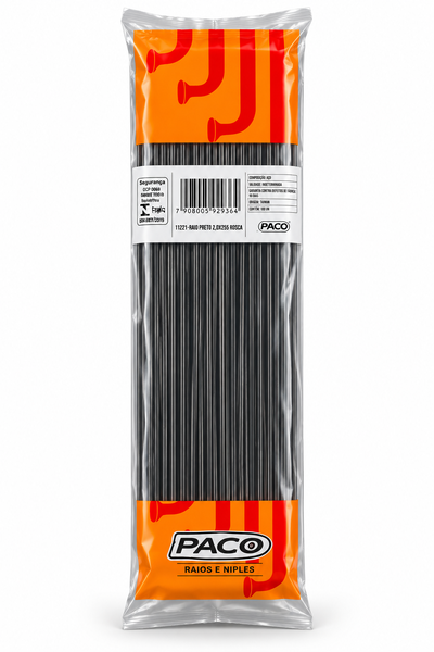 Rayos gruesa 255 negro