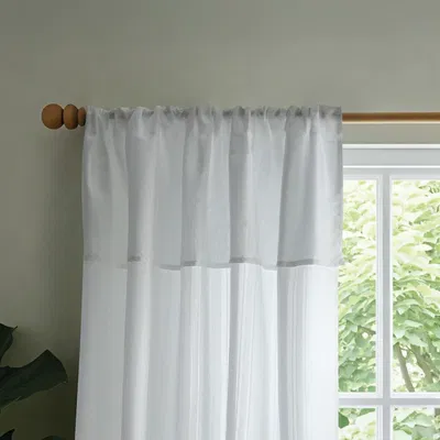 Cortina Ray Emboss Blanco