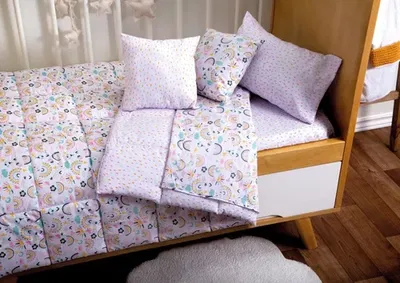 Set Cuna Arcoiris multicolor 