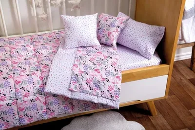 Set Cuna Gatitos rosa
