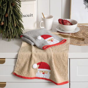 Pack x 2  Repasador Navideño Bordado 