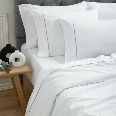 Sábanas Lumiere 600 HQ King Blanco