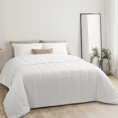 Acolchado/Cover 4 Estaciones Blanco  2 1/ 2 pl 