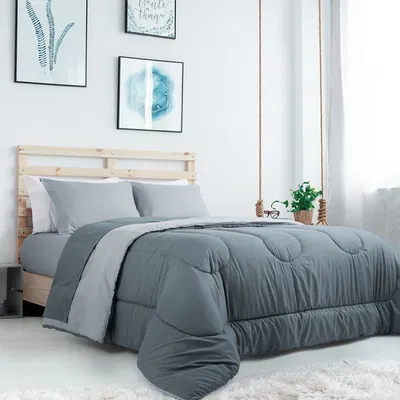 Acolchado Plus Basic Acero Liso  2 1/2 pl 