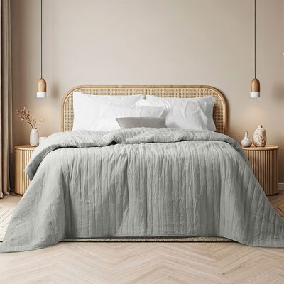 Cover Oxford Platinum 700H King Gris Claro