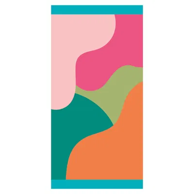 Toallon playero Bubble