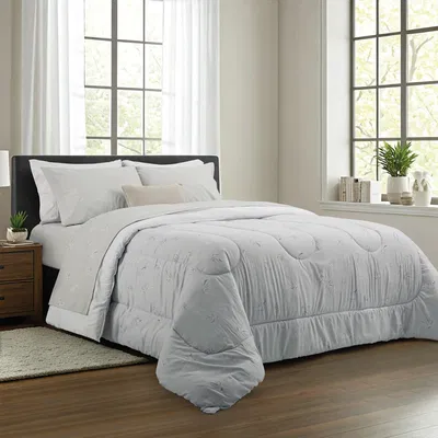 Acolchado Organic Grey 1 1/ 2 pl 