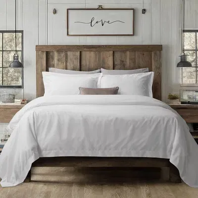  Kit Funda Nordica Duvet Oxford Blanco King 