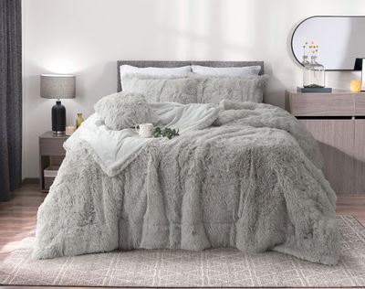Edredon Rusia Gris  Perla King