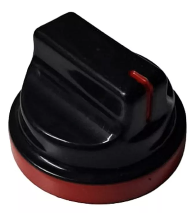 Perilla P/cocina Morelli Con Aro Rojo 6mm