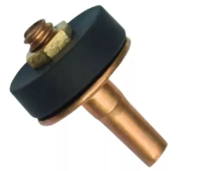 Válvula De Bronce Con Goma Para Canilla De 3/4'' Cuerito
