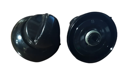 Perilla P/ Cocina Longvie Negra 6mm C/pollera/buje