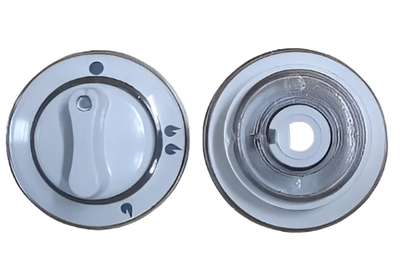 Perilla P/ Cocina Domec 98 Blanca Hlla C/aro Acrílico Leg