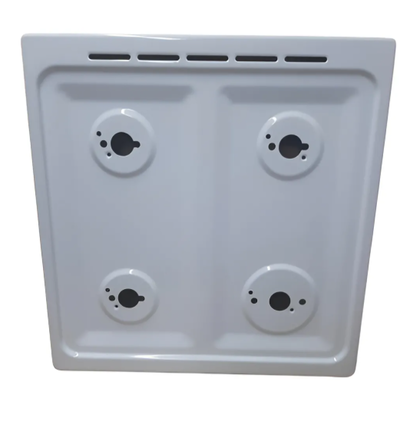 Plancha P/ Cocina Escorial 4 Hllas Enlozada Palace S2 Blanca