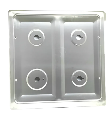 Plancha P/ Cocina Escorial 4 Hllas Master Acero Inoxidable