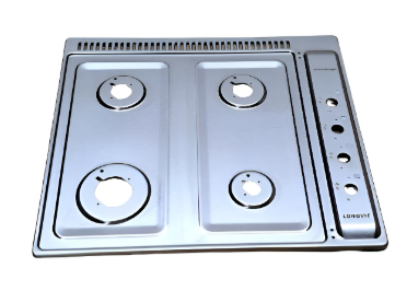 Plancha P/anafe Longvie S/rejillas Encastrable Indep. Inoxid