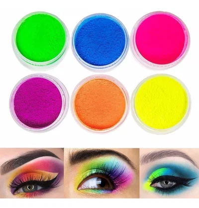 Set de 6 pigmentos neon