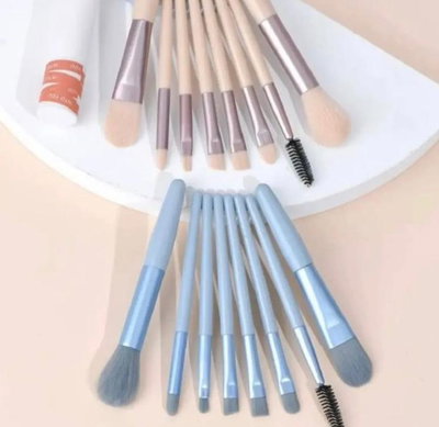 Set de  8 Brochas Mini Macarons