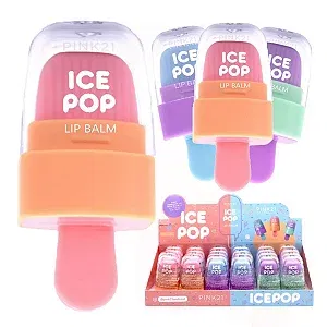 Pink 21 lip balm Ice Pop