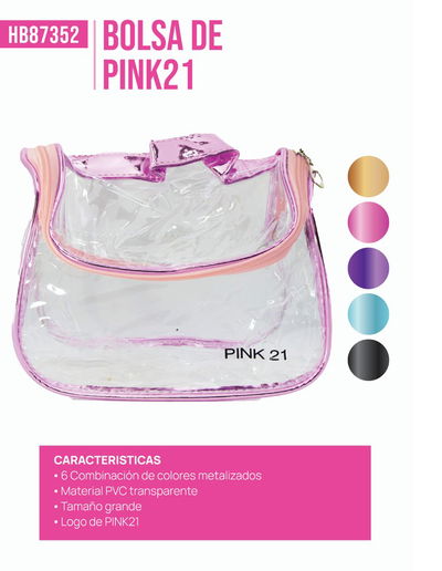 Porta Cosmeticos Pink 21 XL 