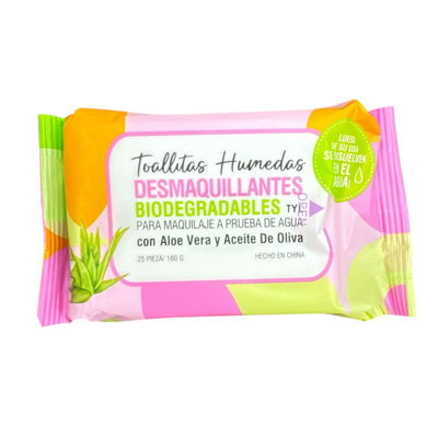 Thelma & Louise Toallitas desmaquillantes Biodegradable