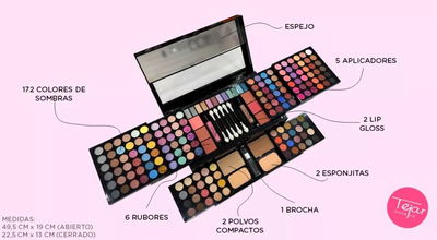 Tejar Set De Maquillaje Completo XXL OFERTA x 3 kit