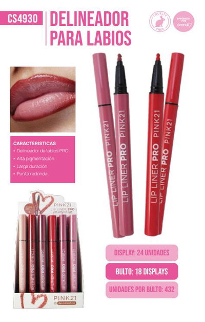 Pink 21 Lip Liner Pro