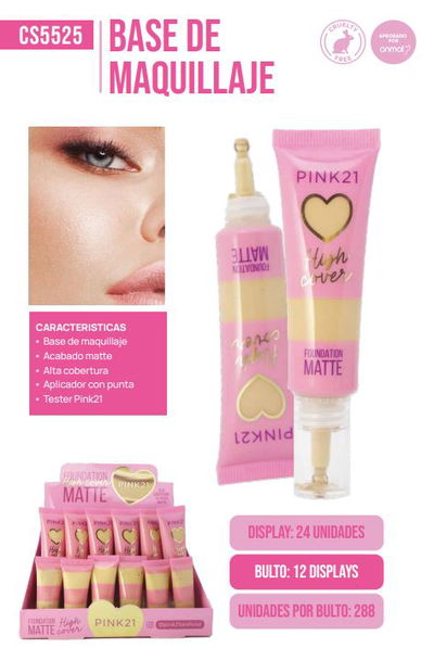 Pink 21 Base High Cover