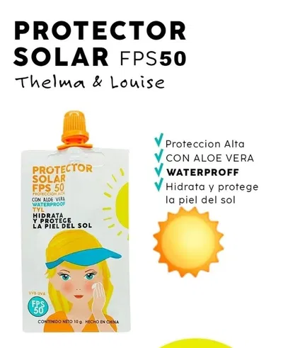 Thelma & Louise Protector Solar 50 FPS