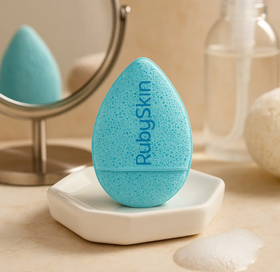 Ruby Rose Esponja  Exfoliante Facial HB-7000