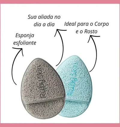 Ruby Rose Esponja  Exfoliante Facial HB-7000