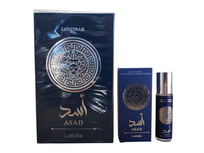 Perfume Asad zanzibar + Decant Extracto concentrado 