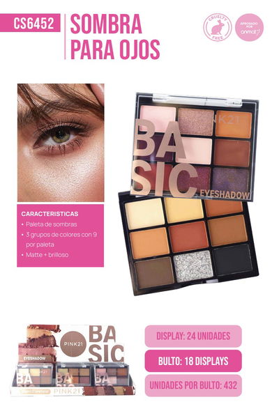 Pink 21 Basic Palette