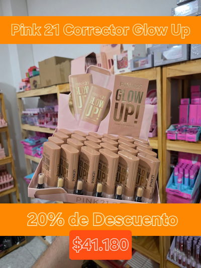 OFERTA 20% Caja Corrector Glow Up