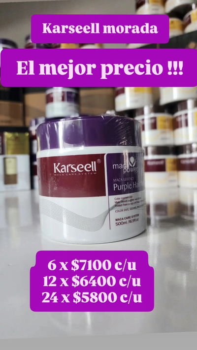 OFERTA PACKS Karseell Tratamiento capilar Morada Alternativa 