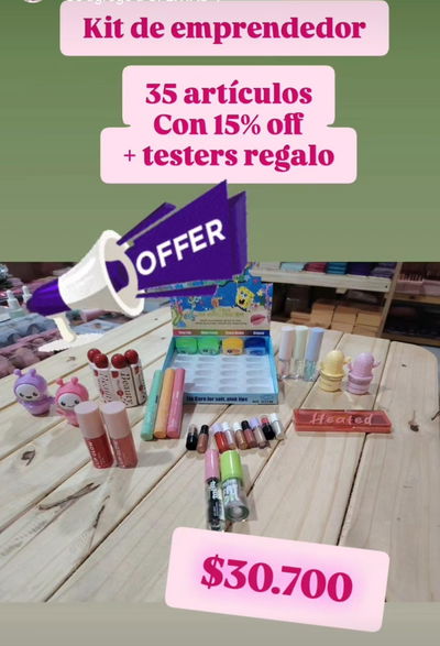 OFERTA 15% kit Emprendedor + regalos